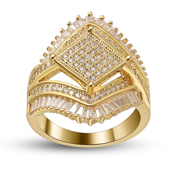 Angelica Statement Ring for Women by Ginger Lyne | 14Kt