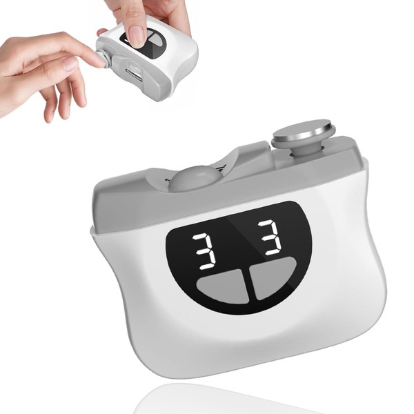 Electric Nail Clippers - 3 in 1 with Collection Box