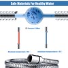 Oupukle Shower Hose 1.25M, Stainless Steel Shower Hose Encryption Replacement