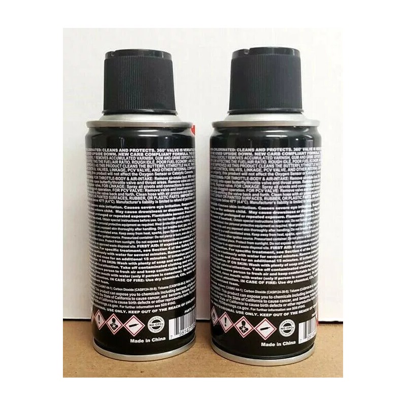MOC 2-pc Throttle Body & Air Intake Cleaner Spray (4.5-oz