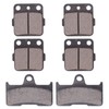 MOTOKU Front and Rear Brake Pads for Yamaha Grizzly 660