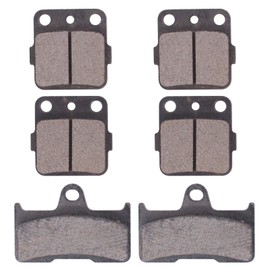 MOTOKU Front and Rear Brake Pads for Yamaha Grizzly 660 2002-2008