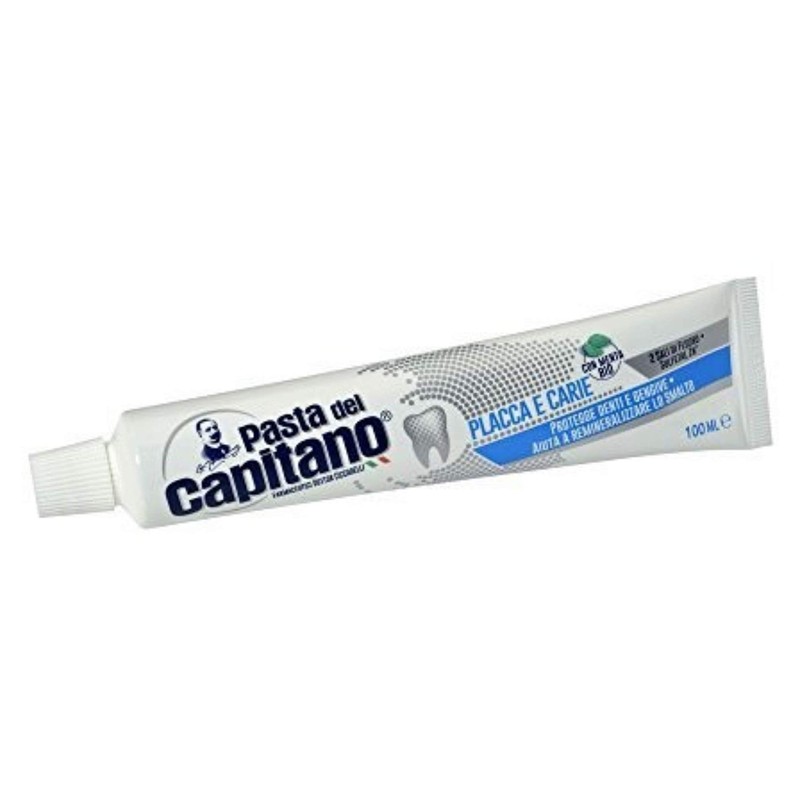 Pasta del Capitano Plaque and Cavities Toothpaste 100ml (Pack of