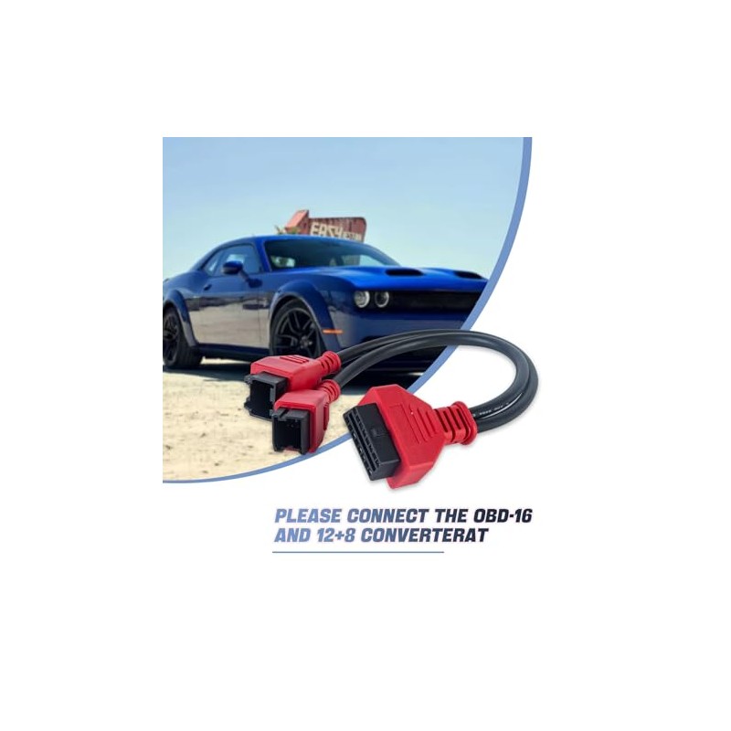 Remote2program Bypass Gateway Protocol Cable for Chrysler/Dodge/Jeep 12+8 Programming OBD2