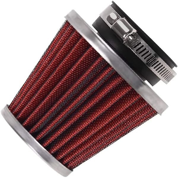 Evermotor 34mm 35mm 36mm Universal Double Layer Steel Air Filter