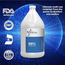 Stellar Chemical Corp. Isopropyl Alcohol 99% (IPA) ~~ Stellar Chemical Corp ~~  4 Gallons