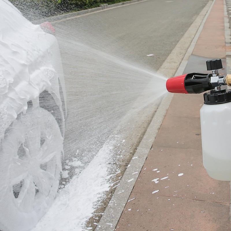 Sooprinse Foam Cannon Kit with Pressure Washer Short Gun, 1