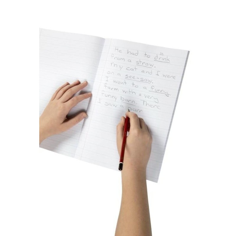 Spirax 117 A4 Exercise Book with 18MM Dotted Thirds (96