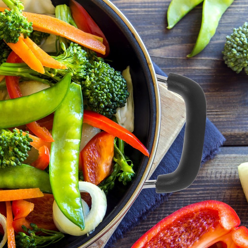 Cabilock 4PCS Universal Pot Lid Cover Knob Handle Stainless Steel