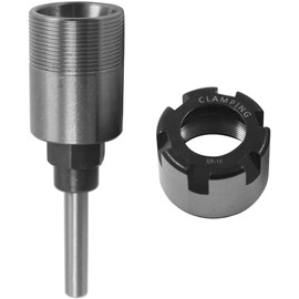 Bestgle 1/4 Inch Router Collet Extender Router Bit Extension Rod Collet with ER16 1/4" Spring Collet