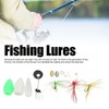 Fly Hook Throwing Set Simulation Fishing Lures Bait Kit with