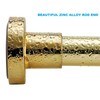 BRIOFOX Spring Tension Curtain Rod 43-73 Inches, Rust-Resistance and Non-Slip