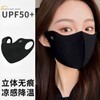 3D UV Shield Cooling Washable Mask Light Blue: FREE 20ea
