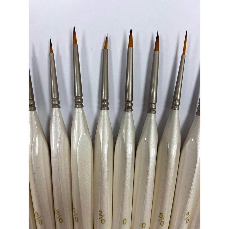 Quickdraw (Set of 15) Extra Fine Details Taklon Miniature Brush