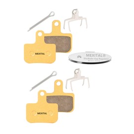 MEXITAL Bicycle Brake Pads, 2 Pairs Disc Brake Pads for Sram Level T/TL/TLM B1 (2020 Model) / Level Ultimate B1 (2020 Model) Force eTap AXS Avid DB1DB3 DB5 S19-2
