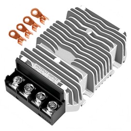 DC 24V to DC 12V 60A Step Down Converter, 720W Golf Cart Voltage Reducer Transformer, 48 Volt to 12 Volt Buck Converter Voltage Regulator for Golf Cart Club Car IP67 Waterproof