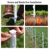 Zoiut 25 Pack Electric Fence Posts,48 Inch/4FT Step-in Plastic Posts