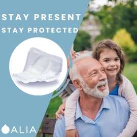 120 x ALIA Men Super Incontinence Pads | Super Absorbent Protectors | for Men of All Ages | Discrete, Soft Dermatologically Tested and Odour Free | 6 Packs of 20