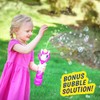 Maxx Bubbles Toy Unicorn Bubble Wand with Lights, Sounds and