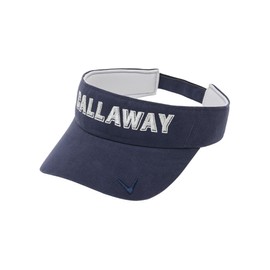 Callaway C24291211 Women's Sun Visor (Suede, Adjustable Size) / Golf Hat, 1120_navy