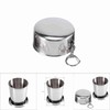 Ejoyous Folding Cup, Stainless Steel, Folding Cup, Camping Cup, Foldable