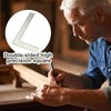Woodworking Square,Stainless Steel Framing Tools L-Square Carpentry Square - Double-Sided