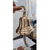 5" Solid Brass Bell Quality Marine Wall Mounted Ship Hanging