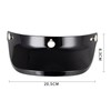Okiyakusama Helmet Visor Peak Shield Replacement Part 3 Snap Easy