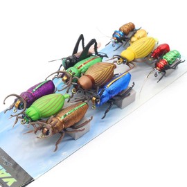 YZD Fly Fishing Flies Realistic Dry Wet Nymph Trout Flies Hand Tie Lures Kits 12 Pcs (3-Realstic fly kit 12pcs)