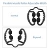 Muscle Roller ValueHall Trigger Point Roller Dual Angle Foam Roller