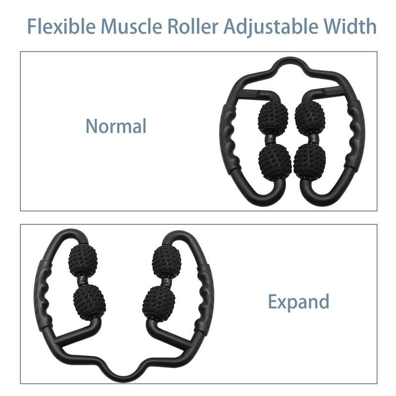 Muscle Roller ValueHall Trigger Point Roller Dual Angle Foam Roller