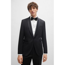 [BOSS] [ボス] イタリア製 ボウタイ シルク ジャカード メンズ 50480280 ONESIZE ブラック