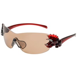 Enix DK-2-2 Dinosaur Sunglasses, Wine Sunglasses, Triceratops, Kids, Ultra Lightweight
