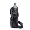 Casual Shoulder Bag Men's Crossbody Bag Cowhide Small Backpack Travel