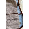HugeHounds DroolRag Dog Drool Towel (Blue)