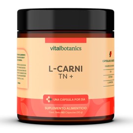L-Carnitina con CLA + Cetonas + Vinagre de Manzana con 60 Capsulas [2 meses]. VitalBotanics. Suplemento Multivitaminico para Hombre y Mujer.