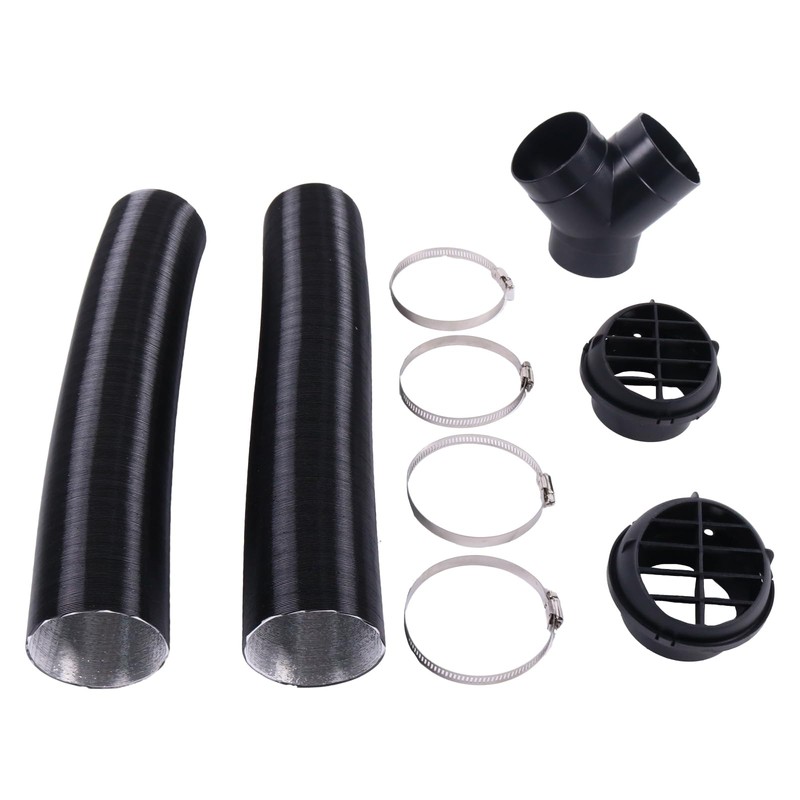 ZTUOAUMA 75mm 3'' Diesel Heater Air Duct Hose Y-Branch Connector