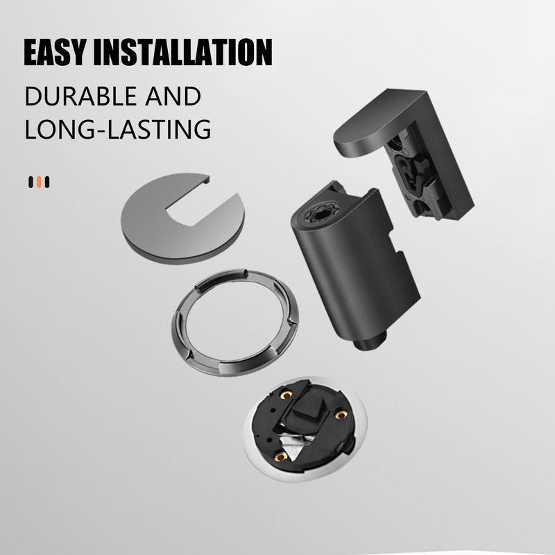 VACNEA Windproof Door Stopper, Mechanical Heavy Duty Adjustable Height Door