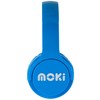 Moki Brites Bluetooth Over-Ear Headphone, Blue