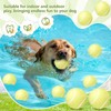 Suilung 24 Pcs Squeaky Dog Balls Latex Rubber Squeaky Dog