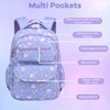 IHCEMIH School Backpack, Girls Cute Bags for Primary Secondary School