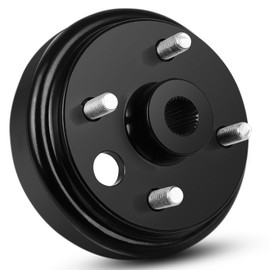 Golf Cart Drum Brake for EZGO TXT 1991-up with 4 Cycle Gas Engines, 30 Teeth Splines Brake Hub Drum 21807-G1 21807G1 1 Pack