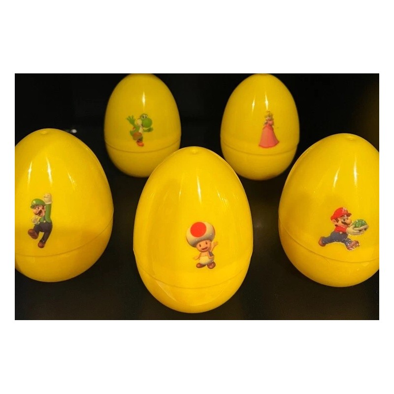 Brand: Jazwares 5 Super Maro Surprise Eggs With Figure Per