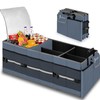 Trunk Organizer With Built-In Insulated Leak Proof Cooler Bag,Collapsible Cargo