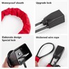 Car Steering Wheel Lock, Thick Cable Handlebar Lock, Universal Burglar