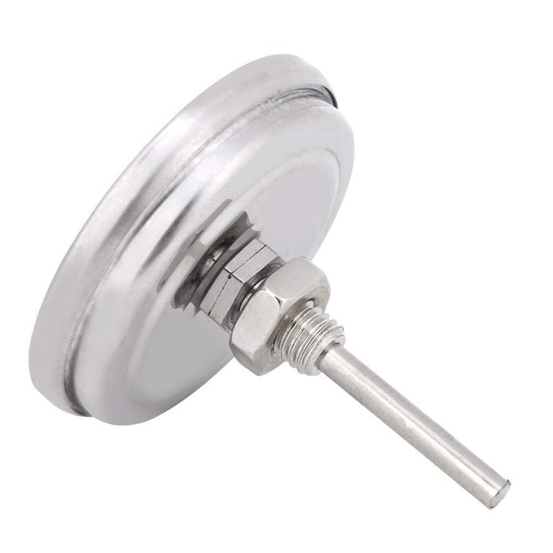 100~700 ℉ BBQ Termómetro Calibrador de Temperatura Acero Inoxidable Doble