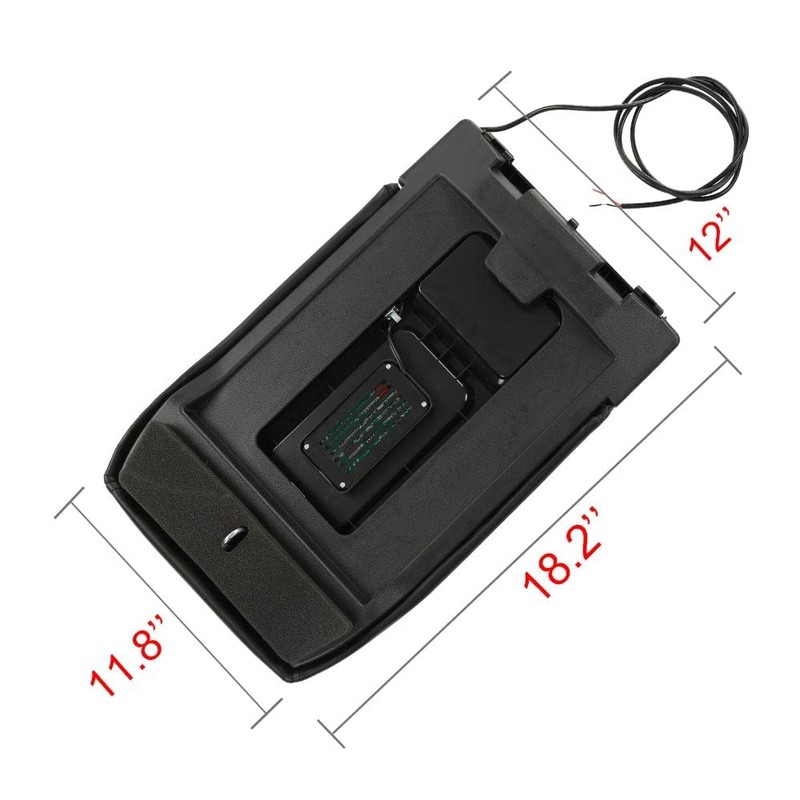 G-PLUS Center Console Lid Repair Kit Arm Rest Latch W/Charging