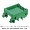 sourcing map DIN Rail Mount Carrier for 40mm x 50mm