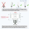 LoraTap Wireless Remote Control E26 Light Socket with Remote, 915MHz