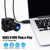 Svpro Industrial USB Camera 1080P with 2.8-12mm Zoom Lens, Full